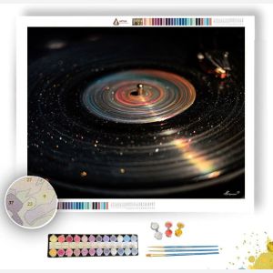 VINYL GROOVE GALAXY - Paint by Numbers Full Kit