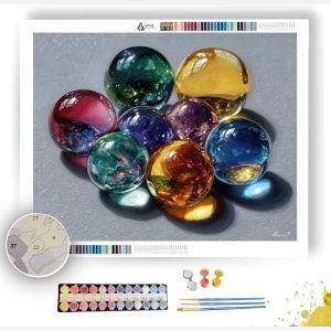 GLASS BEAD CLUSTER - Paint by Numbers Full Kit
