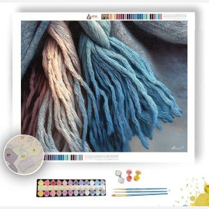 PAINT STAINED CLOTH - Paint by Numbers Full Kit