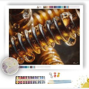 SCREW THREAD LIGHT - Paint by Numbers Full Kit