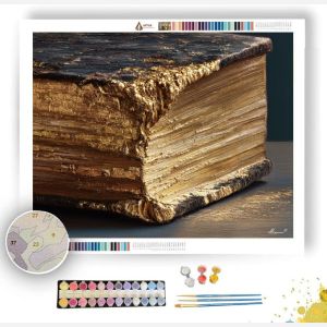 BOOK EDGE DETAIL - Paint by Numbers Full Kit