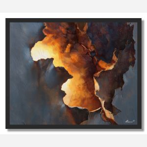 PAPER EDGE LIGHT - FRAMED