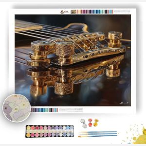 GUITAR STRING REFLECTION - Paint by Numbers Full Kit