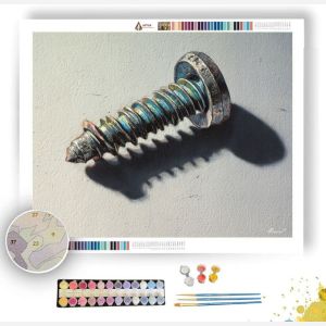 SCREW THREAD SHADOW - Paint by Numbers Full Kit