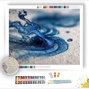 INK ON PAPER FIBERS - Paint by Numbers Full Kit