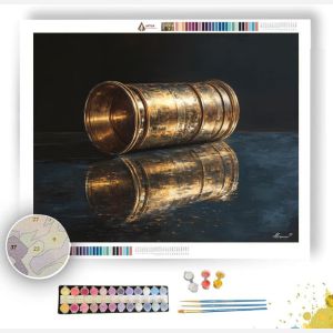 BRASS PIPE EDGE - Paint by Numbers Full Kit