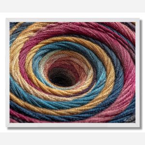 THREAD SPOOL COLOR - FRAMED