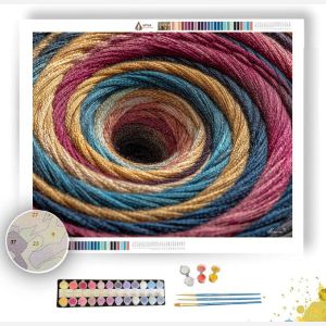 THREAD SPOOL COLOR - Paint by Numbers Full Kit