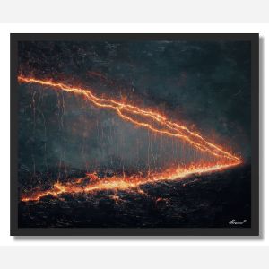 MAGNET FIELD DUST - FRAMED