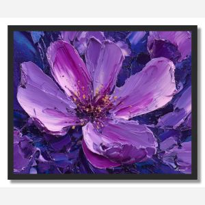 VIOLET FLAME - FRAMED