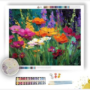 GARDEN FLARE - Paint by Numbers Full Kit