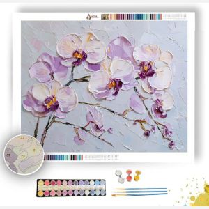 ORCHID LIGHT - Paint by Numbers Full Kit