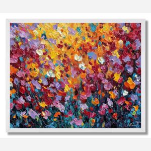 WILD COLOR FIELD - FRAMED