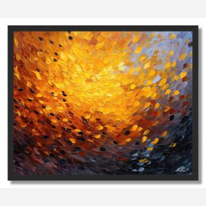 SUNSET BLOOM - FRAMED