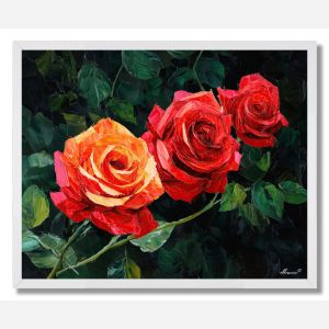 ROSE MELODY - FRAMED