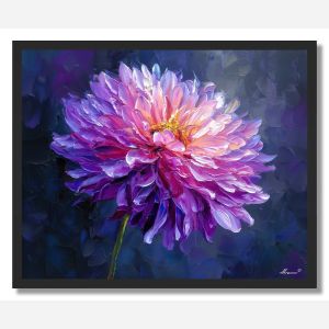 DAHLIA GLOW - FRAMED