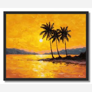 ISLAND LIGHT - FRAMED