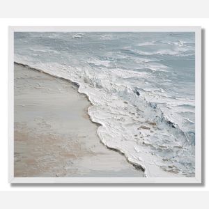 SILVER FOAM - FRAMED