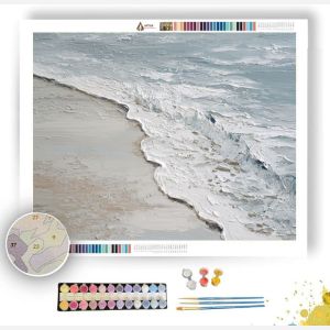 SILVER FOAM - Paint by Numbers Full Kit