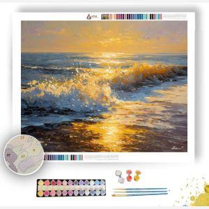 GOLDEN TIDE - Paint by Numbers Full Kit
