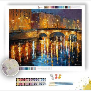 BRIDGE LIGHTS - Paint by Numbers Full Kit