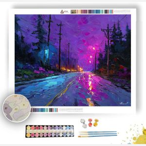 COBALT STREET - Paint by Numbers Full Kit