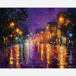 RAIN ON THE BOULEVARD