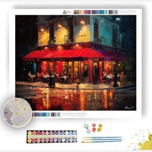 RED CORNER CAFE - Paint by Numbers Full Kit