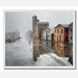 SILVER TOWN - FRAMED