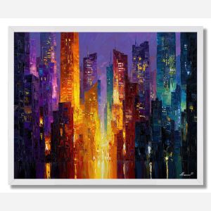 CHROMATIC CITY - FRAMED