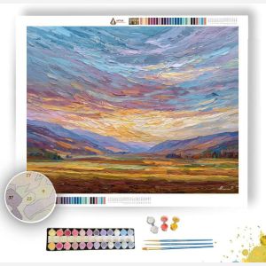 VALLEY GLOW - Paint by Numbers Full Kit