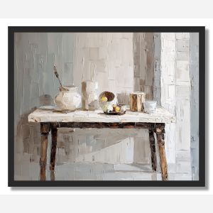 VINTAGE TABLE - FRAMED