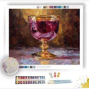 WINE REFLECTIONS - Paint by Numbers Full Kit