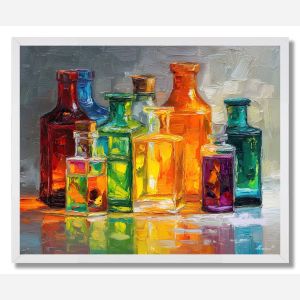 GLASS AND LIGHT - FRAMED