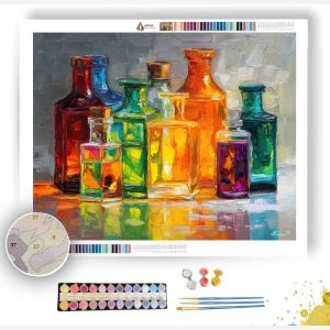 GLASS AND LIGHT - Paint by Numbers Full Kit