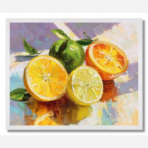 CITRUS TABLE - FRAMED