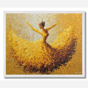 FIRELIGHT DANCER - FRAMED