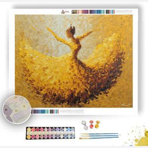 FIRELIGHT DANCER - Paint by Numbers Full Kit