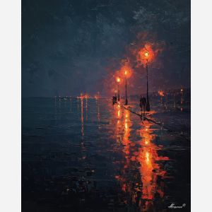 ORANGE REFLECTION B&W