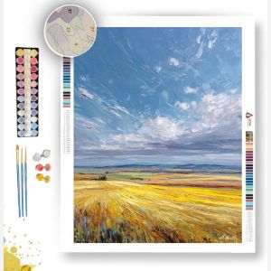 YELLOW FIELD - Paint by Numbers Full Kit
