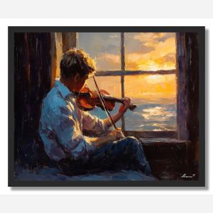 VIOLIN SERENADE - FRAMED