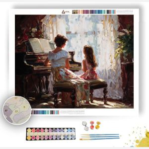 PIANO LESSON - Paint by Numbers Full Kit