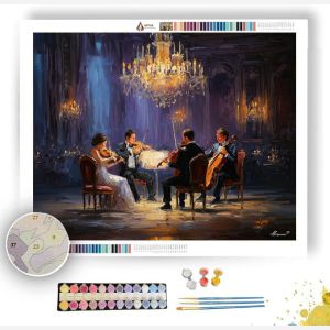 STRING QUARTET - Paint by Numbers Full Kit