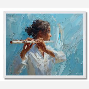 FLUTE MELODY - FRAMED