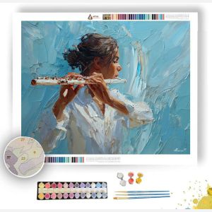 FLUTE MELODY - Paint by Numbers Full Kit