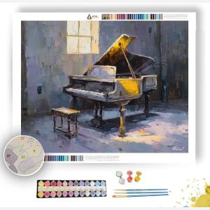 MUSIC ROOM EVENING - Paint by Numbers Full Kit