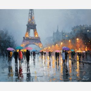PARIS EVENING RAIN