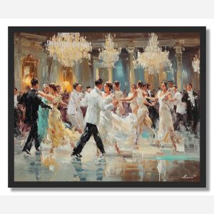 EVENING BALL - FRAMED