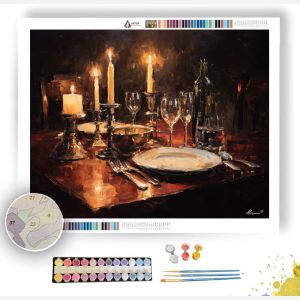 DINING ROOM LIGHT - Paint by Numbers Full Kit