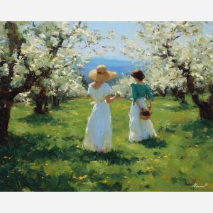 AFTERNOON AT THE ORCHARD